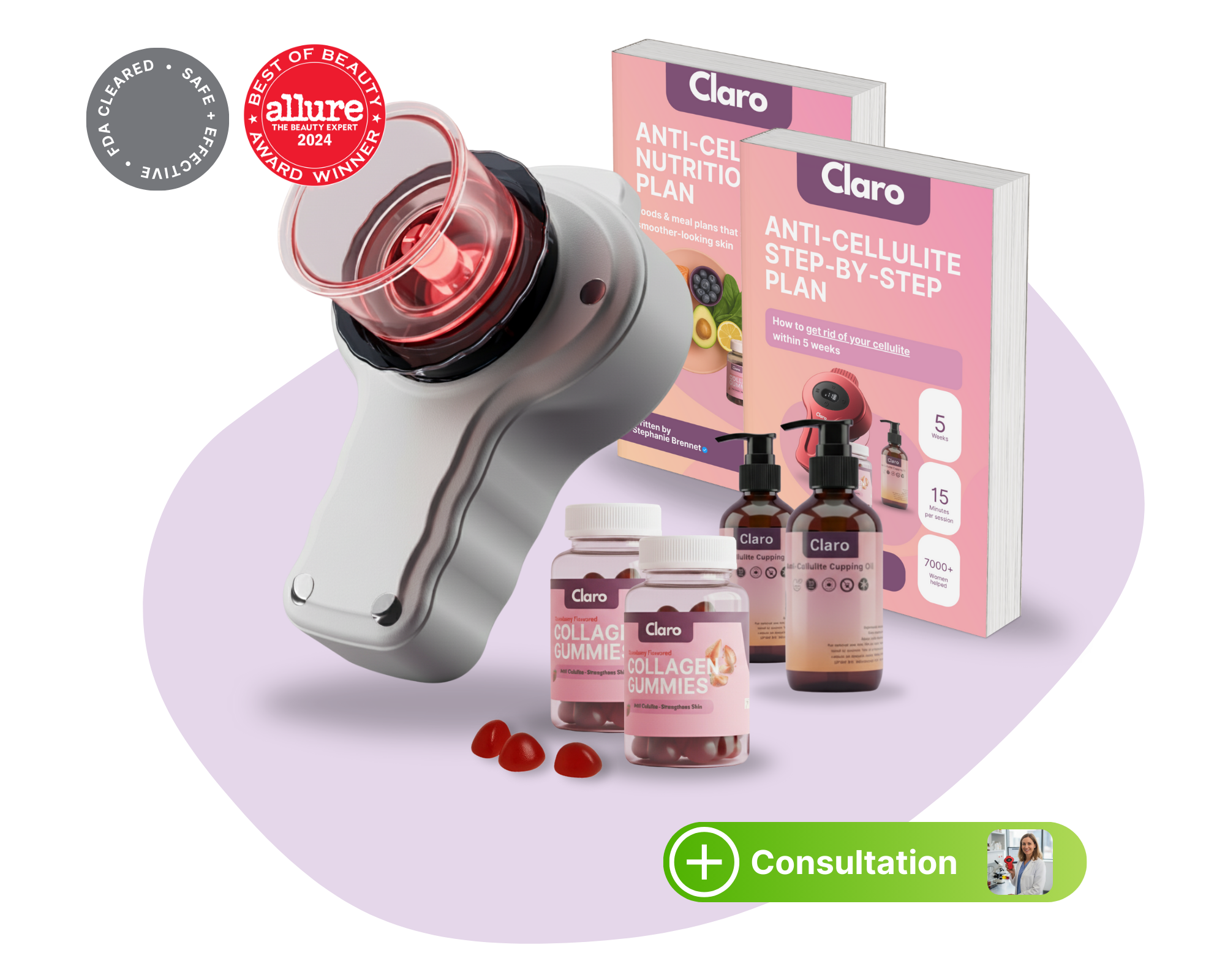 Anti-Cellulite Bundle Package (Red)